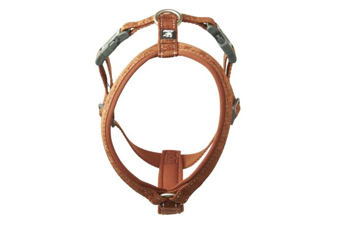 Анатомічна шлейка для собак Hurtta Casual Y-harness 45-55 Коричневий