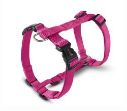 Анатомічна шлейка для собак Wolters Professional S 30-40 см / 10 мм Малиновий
