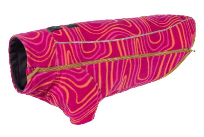 Флісова куртка для собак Ruffwear Climate Changer™ L Малиновий