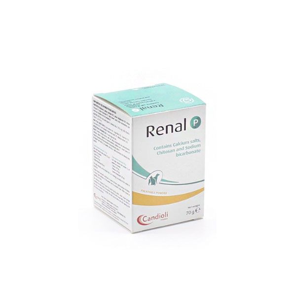 Candioli Renal N (Ренал Н) Порошок для нормального обміну речовин у котів та собак, 70 г 
