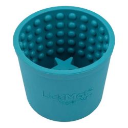 Миска повільного годування собак LickiMat Yoggie Pot Turquoise