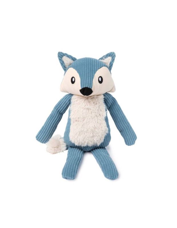 М'яка іграшка для собак FuzzYard Лисичка Блакитний