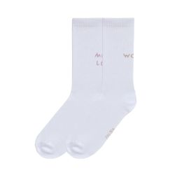 Шкарпетки для власників собак Palopa Tennis Socks Lettering Бежевий/Рожевий 2 пари 40-45