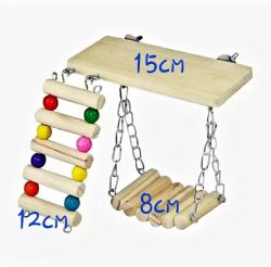 Набір драбини і гойдалки для гризунів 