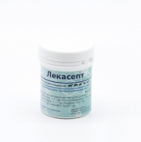 Мазь Лекасепт 50г (олія розмарину, лавра, камфора, ментол)  для великої рогатої худоби  зовнішній засіб при маститах, протизапальний та антисептичний