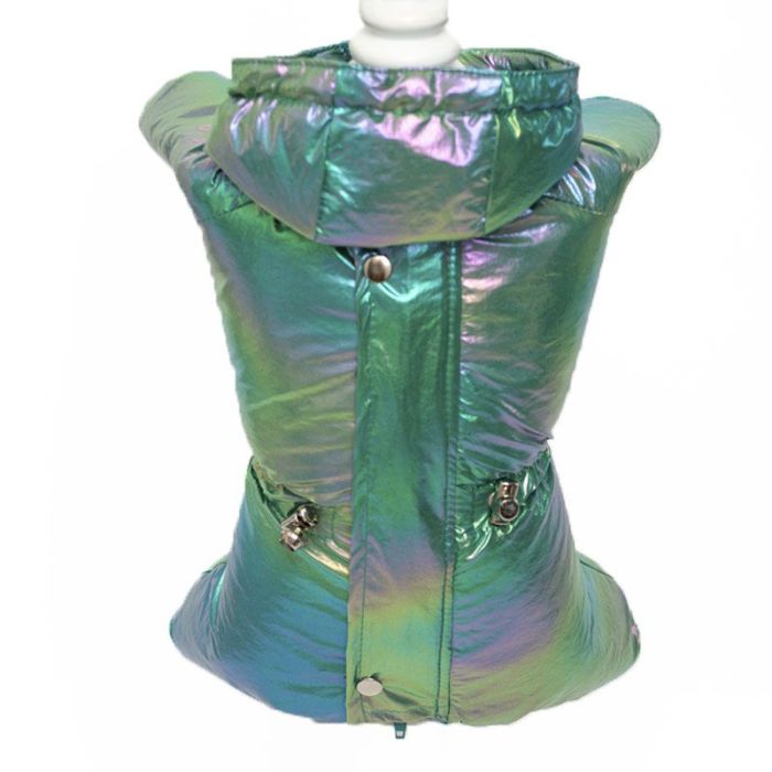 Веселка комбінезон для собак хлопчиків на силіконі XS