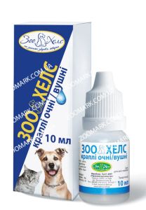 Зоохелс краплі очні  вушні Україна УЗВППостач 10 мл