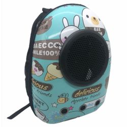 Рюкзак ілюмінатор пластик 32х42х29см Дитячий Бірюза 