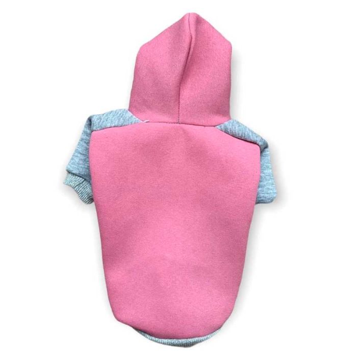 Пінк толстовка для собак DogLove рожева M