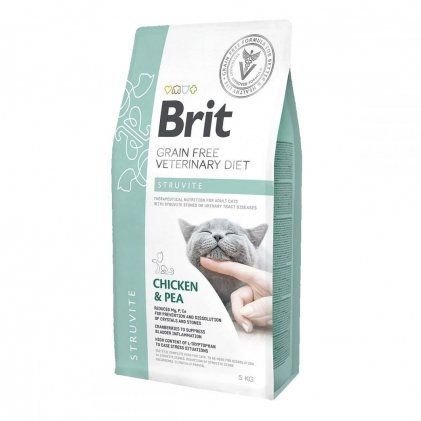 Brit Cat Struvite VetDiets-сухий корм для кішок при лікуванні і профілактиці сечокамяної хвороби 2 кг