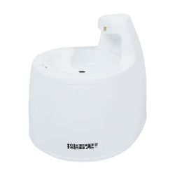 Фонтан для тварин круглий білий 1,2 л 25х20х21 см 