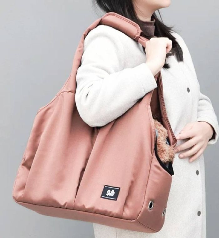 Сумка dodo 39х20х30 см бронза