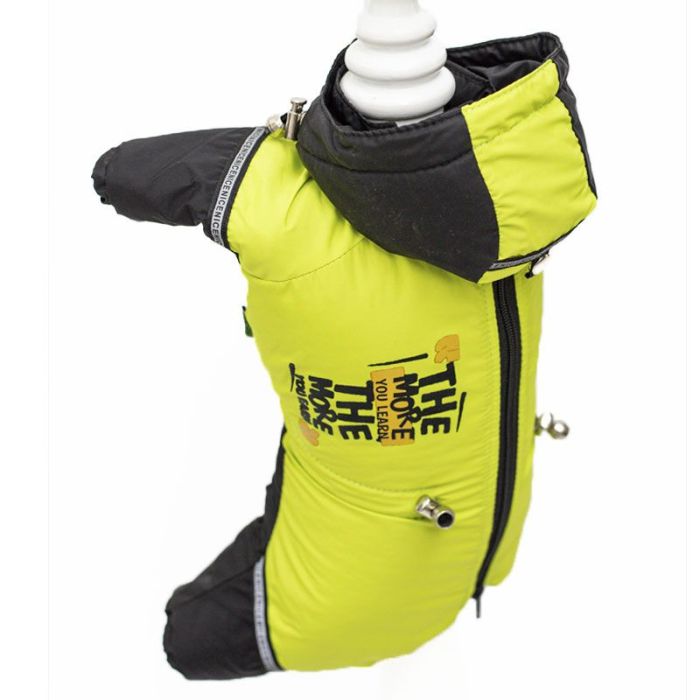 Грін комбінезон для собак хлопчиків велсофт на силіконі L