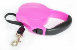 Рулетка для собак-Механічна, з гумовою ручкою 