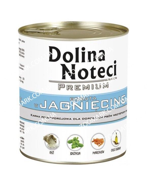 Dolina Noteci Premium Dog з ягням 400 г 