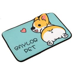 Килимок для собак веселий пес з сердечком 70  50 см 