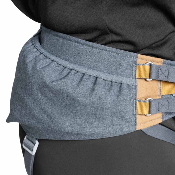 Пояс для прив'язі собак Hurtta Expedition Belt ECO Сірий 70-110