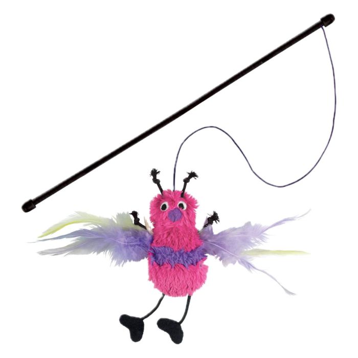 Іграшка для котів Kong Feather Teaser Фіолетовий