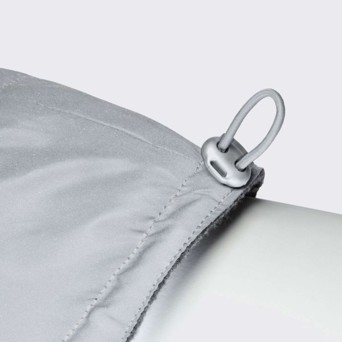 Рефлективна утеплена куртка для такс і схожих порід собак Cloud7 Brooklyn Dachshound Сірий 6