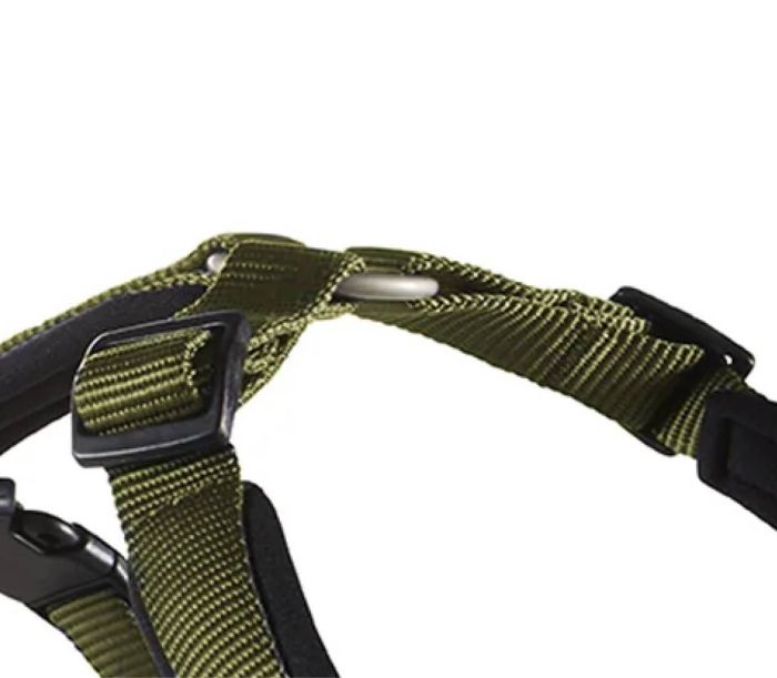 Шлейка для собак пом'якшена Wolters Professional Comfort 2A 45-50 см / 2 5 мм Оливковий