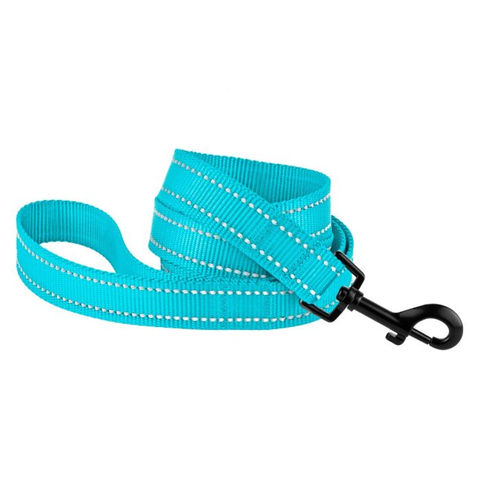 Повідець для собак Bronze Dog Блакитний 1222 59Т 16мм-152см