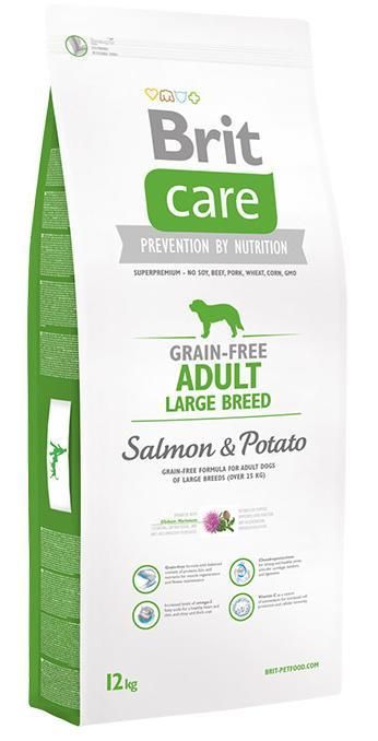 Brit Care L GF Adult з лососем і картоплею для собак від 25 кг 3 кг