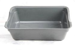 Туалет Дніпро для котів глибокий без сітки Сірий