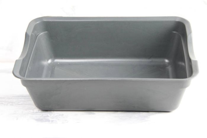 Туалет Дніпро для котів глибокий без сітки Сірий