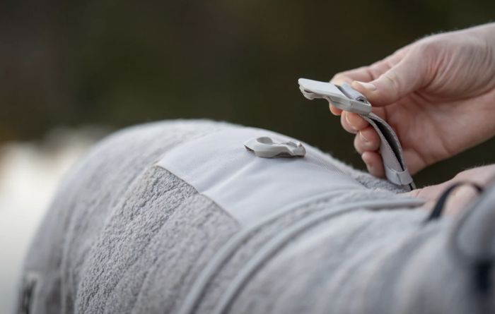 Халат-рушник для собак Drying coat Non-stop dogwear Сірий 33