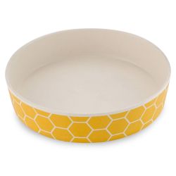 Бамбукова миска для котів Beco Pets Жовтий