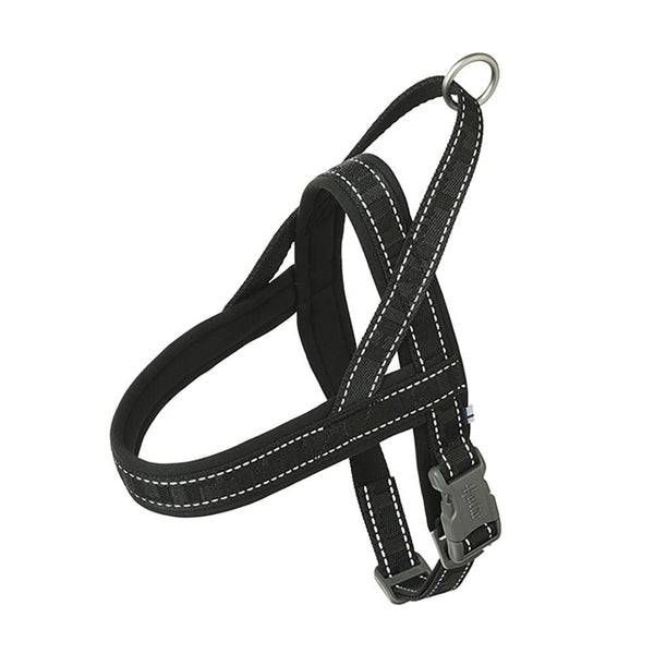 Пом'якшена шлея для собак Hurtta Casual harness ECO 70-80 Чорний