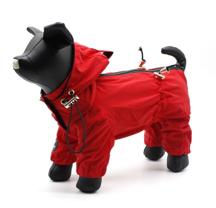 Дощовик Digi dog червоний (дівчинка), XL 