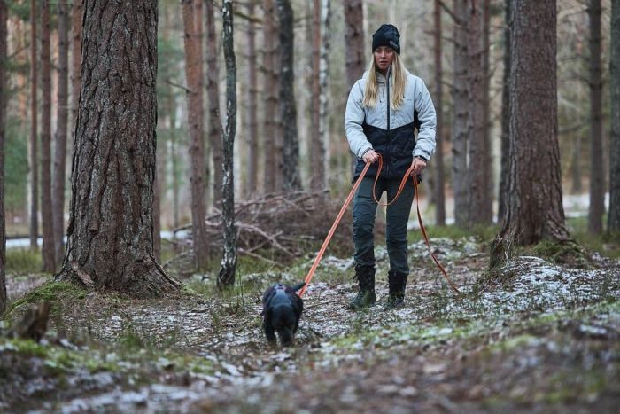 Повідець для собак Friction long line Non-stop dogwear Помаранчевий 10 м