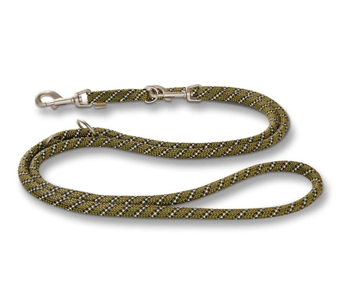 Повідець-канат для собак Wolters Everest-Rope Programme Leash extra long 3 м/9 мм Оливковий з чорним