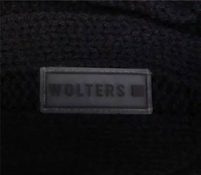 В'язаний светр для собаки Wolters Cable Knit з візерунком коси 40 см Чорний