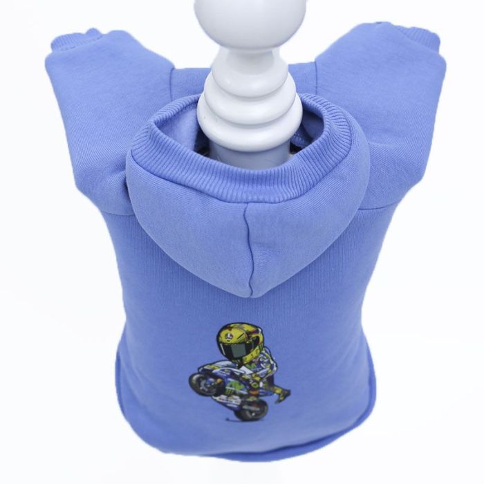 Байкер світшот для собак хлопчиків трикотаж на флісі S