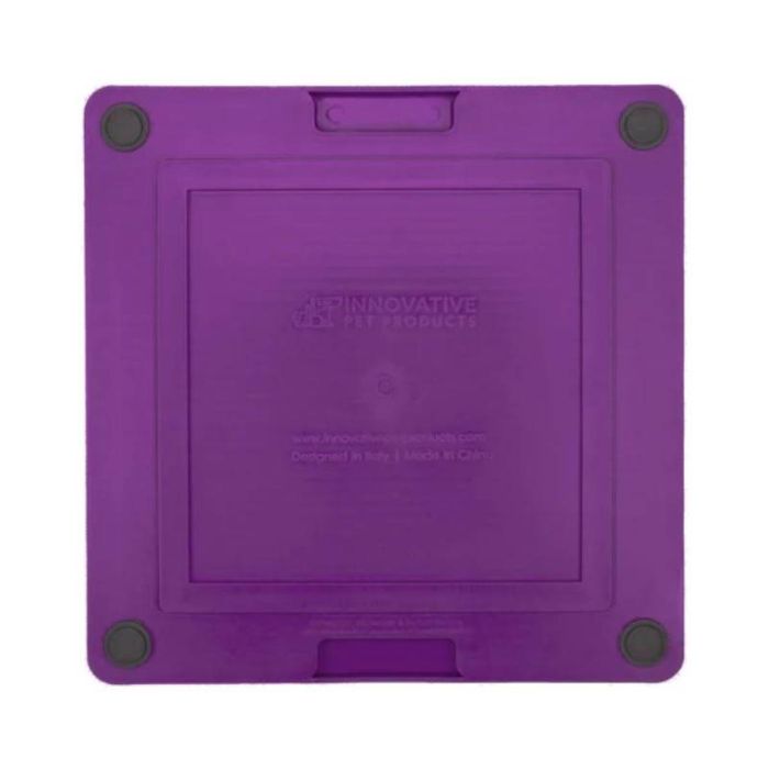 Лизальний килимок антистрес для собак LickiMat Buddy Tuff Purple, тверда основа