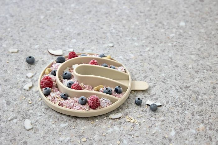 Миска-слоуфідер для повільного годування собак Palopa Yumo Світло-сірий