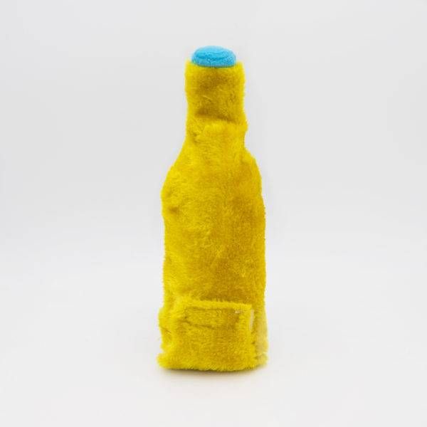 М'яка іграшка для собак пляшка пілсер ZippyPaws Happy Hour Crusherz Pilsner з пищалкою