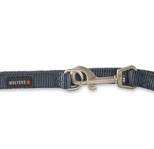 Повідець перестібка з нейлону для собак маленьких порід та котів Wolters Professional S 2 м / 10 мм Графіт