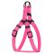 Шлея для собак Bronze Dog рожева пластиковий фастекс 1306 68Т 10мм (33-40см)