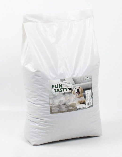 Сухий корм FUN TASTY для собак з яловичиною, 10 кг 
