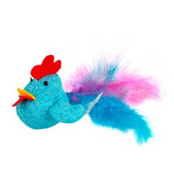 Іграшка для котів Barksi Catnip Курча з запахом котячої мяти 15см К57202А 