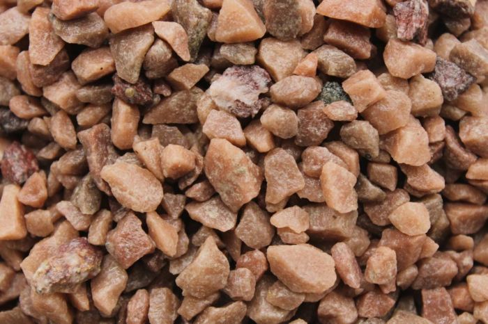 Ґрунт Крихта кварцитна бордова 5-10 мм, вага 10 кг 