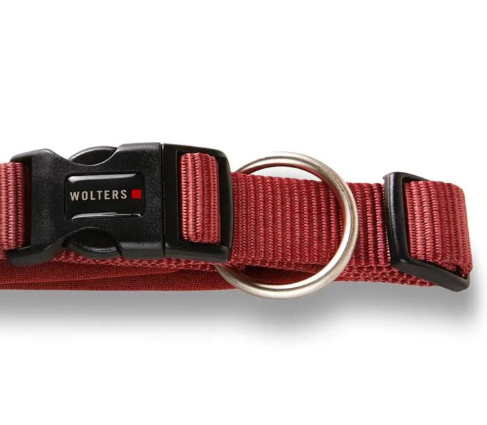 Нашийник для собак пом'якшений Wolters Professional Comfort 1 25-30 см / 25 мм Бордовий
