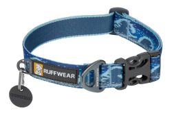 Світловідбиваючий нашийник для собаки Ruffwear Crag™ Wave 36-51 см Синьо-блакитний