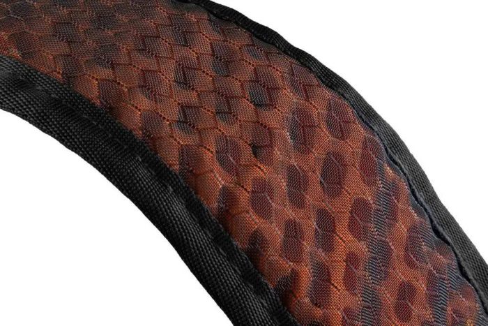 Шлейка для собак Rock harness Non-stop dogwear Чорний/Помаранчевий S