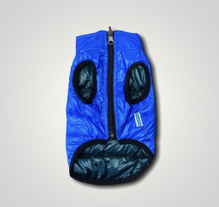 Лісабон жилет для собак Dog Love двосторонній синій темно-зелений XXS