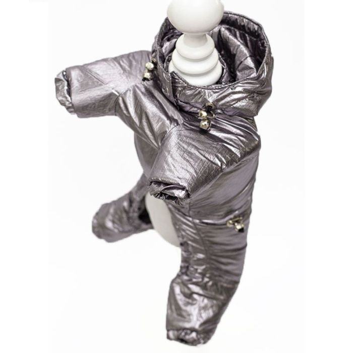 Оригінал комбінезон на силіконі для собак хлопчиків хутро L