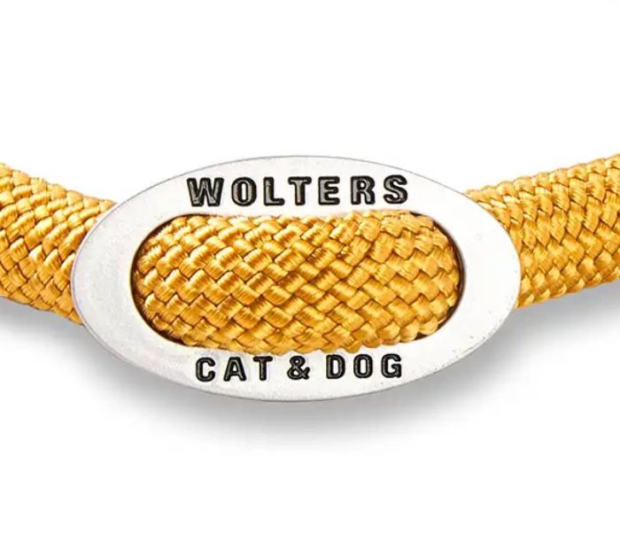 Нашийник канат для собак Wolters K2-Rope Programme 50 см / 13 мм Жовтий